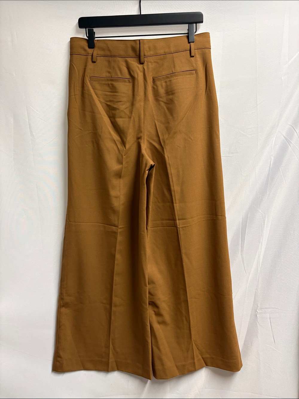 NWT Madewell Harlow Super Wide Trouser Camel Brown Size 4 - Picture 6 of 8